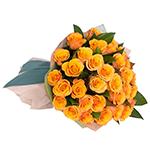 Buquê com 36 Rosas Amarelas